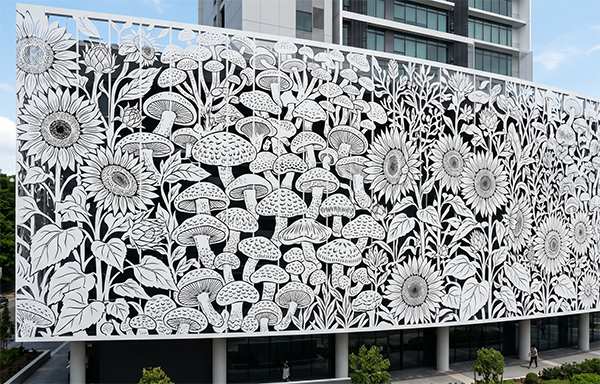 Building Facade panels